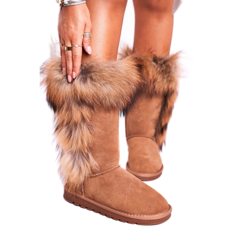 Botas de nieve Modelo Balvin W19112 Marrón - Step in style beige
