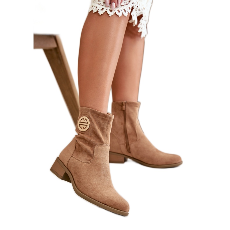 Step in style Botas Modelo Lerioria ASA198-28 Beige - Pisa con estilo Step in style Botas Modelo Lerioria ASA198-28 Beige - Pisa con estilo