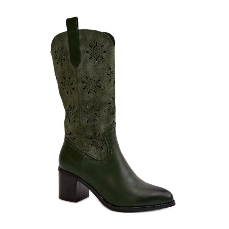 Step in style Botas Modelo Nevilos RMR2337-11 Verde - Paso con estilo