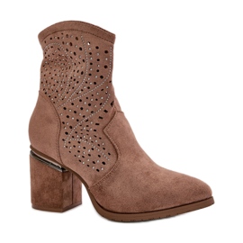 Step in style Botas Modelo S.Barski HY42-029 Marrón - Paso con estilo