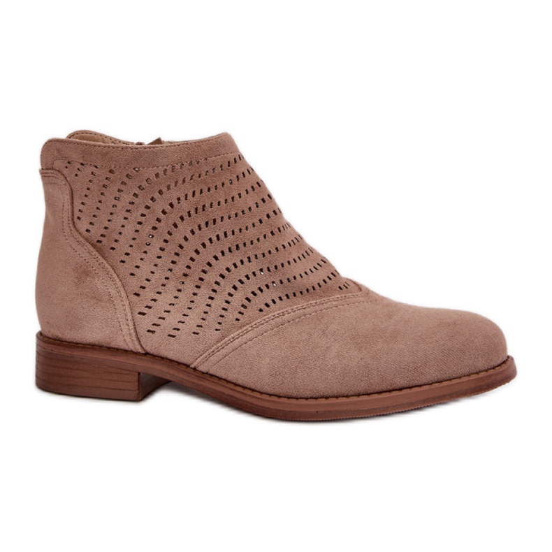 Step in style Botas Modelo S.Barski HY42-076 Beige - Paso con estilo