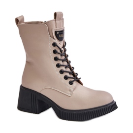 Step in style Botas Modelo Vinceza 66671 Beige - Paso con estilo