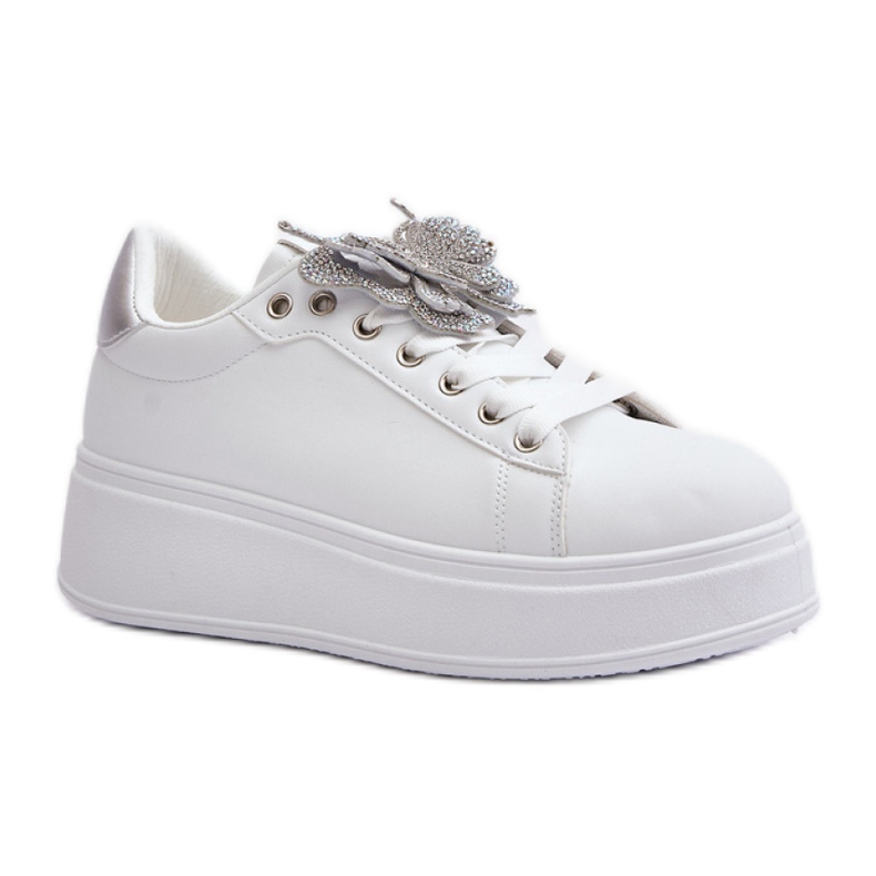 Step in style Zapatillas Deportivas Modelo Naritevia YY-23 Blanco/Plata - Camina con estilo Step in style Zapatillas Deportivas Modelo Naritevia YY-23 Blanco/Plata - Camina con estilo