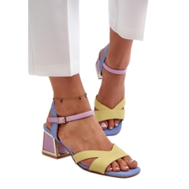 Step in style Sandalias Modelo Da CR482 Amarillo - Pisa con estilo Step in style Sandalias Modelo Da CR482 Amarillo - Pisa con estilo