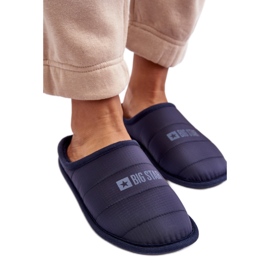 Step in style Pantuflas Modelo Big Star KK274601 Marino - Pisa con estilo
