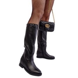 Step in style Botas Modelo Bevitis HQ5027 Negro - Paso con estilo