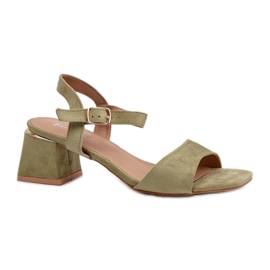 Step in style Sandalias Modelo Leisha LT33-10 Verde - Pisa con estilo
