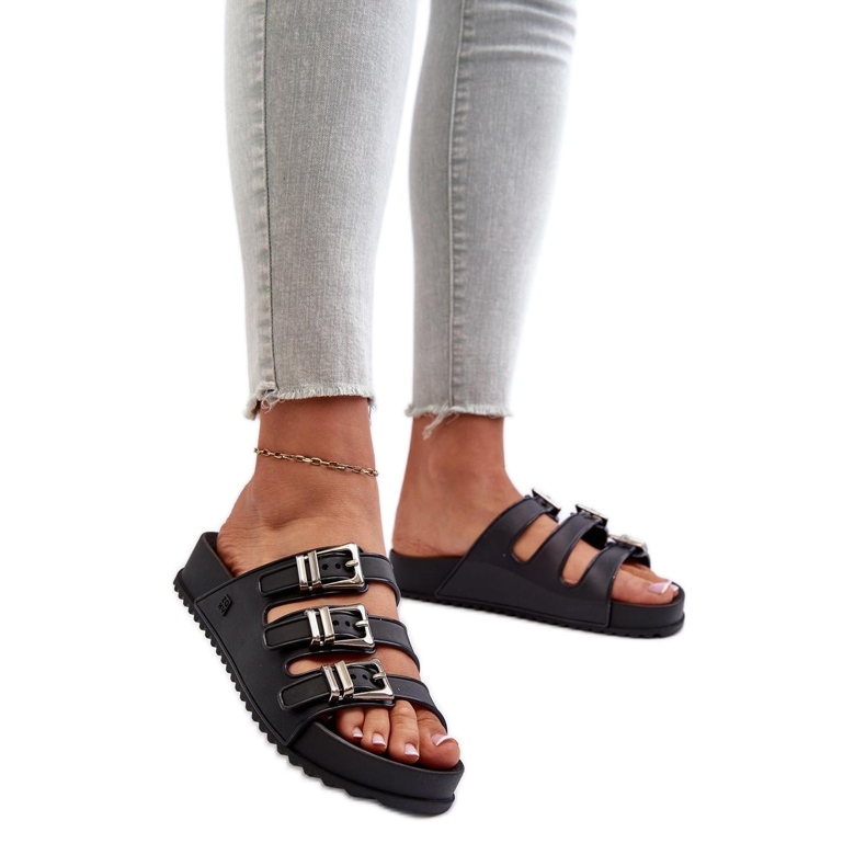 Step in style Sandalia Chanclas Modelo Zaxy NN2850099 Negro - Pisa con estilo