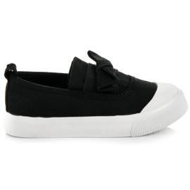 L&H Zapatillas Slip-on Con Arco negro