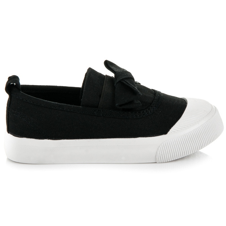 L&H Zapatillas Slip-on Con Arco negro