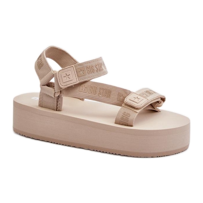 Step in style Sandalias Modelo Big Star NN274A528 Beige - Pisa con estilo