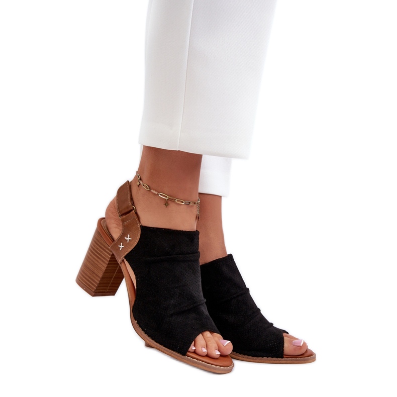 Step in style Sandalias Modelo Rosca 24SD35-7184 Negro - Pisa con estilo Step in style Sandalias Modelo Rosca 24SD35-7184 Negro - Pisa con estilo