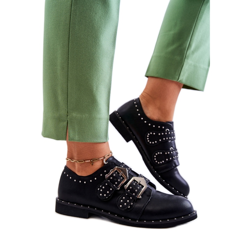 Step in style Zapatos Modelo Lu Boo XW37311 Piel Negro - Paso con estilo Step in style Zapatos Modelo Lu Boo XW37311 Piel Negro - Paso con estilo