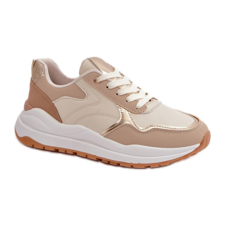 Step in style Zapatillas Deportivas Modelo Issatta C2157 Beige - Pisa con estilo