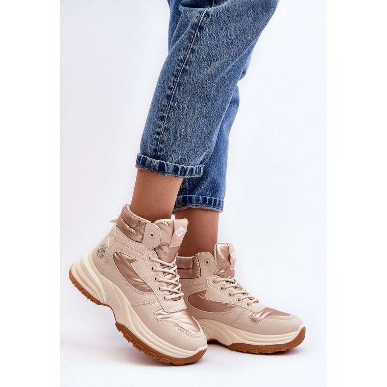 Step in style Botas Modelo Lee Cooper LCJ-23-44-1972L Beige - Paso con estilo Step in style Botas Modelo Lee Cooper LCJ-23-44-1972L Beige - Paso con estilo