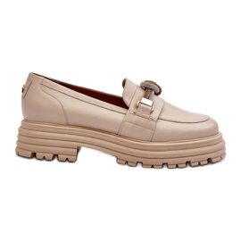 Step in style Mocasines Modelo Laura Messi 2780 Beige - Paso con estilo