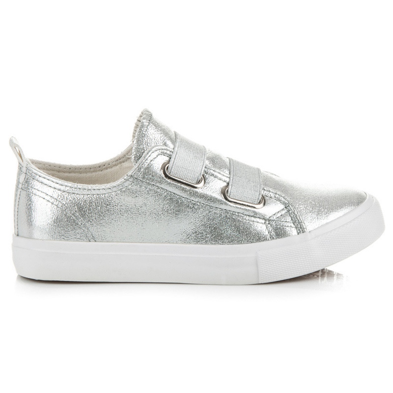 L&H Zapatillas brillantes gris