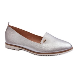 Step in style Mocasines Modelo Enzla W-98 Plata - Paso con estilo gris