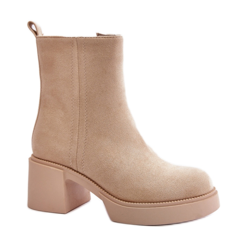 Step in style Botas Modelo Meriluna YK39P Beige Claro - Paso con estilo Step in style Botas Modelo Meriluna YK39P Beige Claro - Paso con estilo