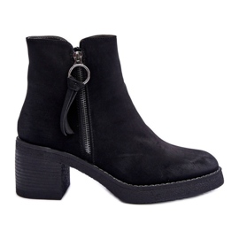 Step in style Botas Modelo Limoso M706 Ante Negro - Paso con estilo Step in style Botas Modelo Limoso M706 Ante Negro - Paso con estilo