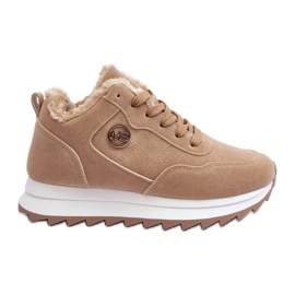 Step in style Zapatillas Deportivas Modelo Adite TL233-63 Beige Oscuro - Pisa con estilo