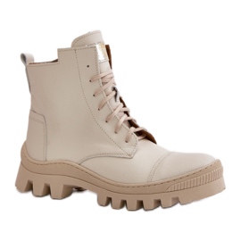 Step in style Botas Modelo Zazoo 2831 Beige Claro - Paso con estilo
