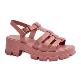 Step in style Sandalias Modelo Zaxy NN285038 Dirty Pink - Pisa con estilo rosa