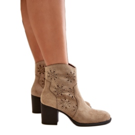 Step in style Botas Modelo Nevishiia ASA250-3 Beige - Paso con estilo Step in style Botas Modelo Nevishiia ASA250-3 Beige - Paso con estilo