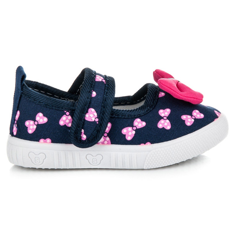 Zapatillas Con Lazo azul Zapatillas Con Lazo azul