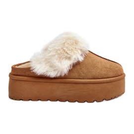 Step in style Pantuflas Modelo Starlyn BL396 Camel - Pisa con estilo marrón