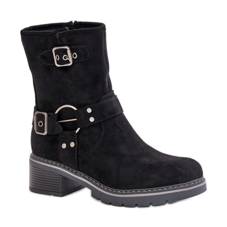 Step in style Botas Modelo Zudra 7280 Negro - Paso con estilo