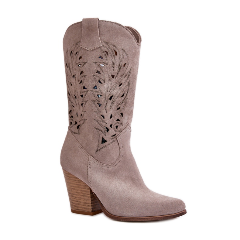 Step in style Botas Modelo Lewski 3609 Cappuccino Ante - Paso con estilo beige Step in style Botas Modelo Lewski 3609 Cappuccino Ante - Paso con estilo beige