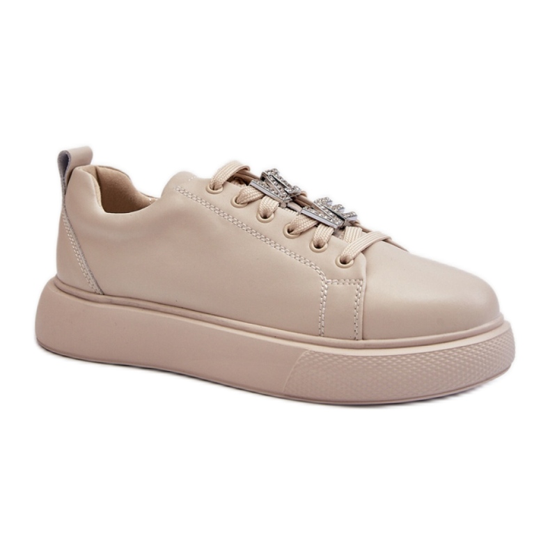Step in style Zapatillas Deportivas Modelo 72300 Dysuria Beige - Pisa con estilo