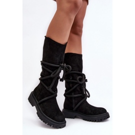 Step in style Botas Modelo Tanive JJ48P Negro - Paso con estilo