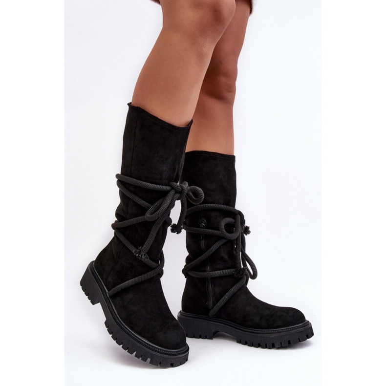 Step in style Botas Modelo Tanive JJ48P Negro - Paso con estilo