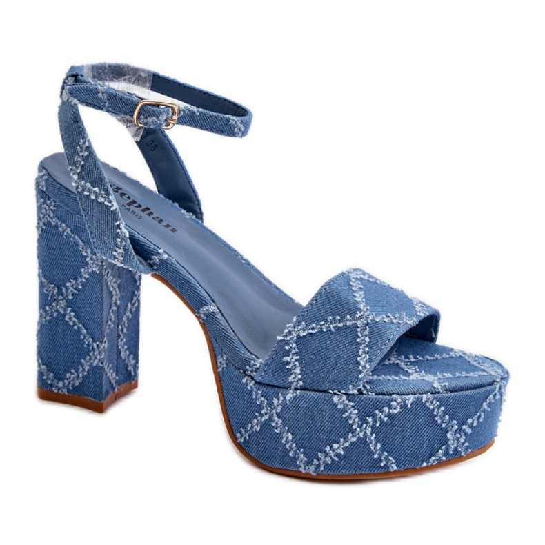 Step in style Sandalias Modelo Acrana JA-49 Azul - Pisa con estilo Step in style Sandalias Modelo Acrana JA-49 Azul - Pisa con estilo