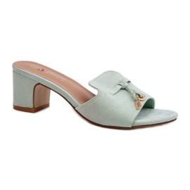 Sandalia Chanclas Modelo Jemenna JH338P Menta - Step in style verde