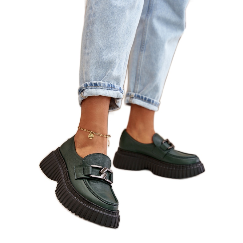 Step in style Zapatos Modelo Zazoo 20176 Verde Oscuro - Pisa con estilo Step in style Zapatos Modelo Zazoo 20176 Verde Oscuro - Pisa con estilo