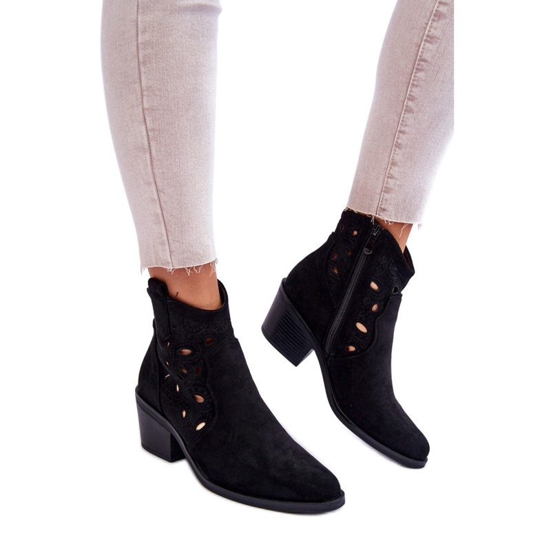 Step in style Botas Modelo S.Barski HY42-086 Negro - Paso con estilo