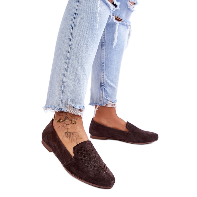 Step in style Mocasines Modelo Giovana LR29515 Marrón - Paso con estilo