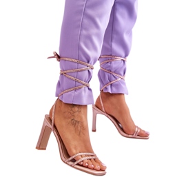 Step in style Sandalias Modelo Nessy H8-508 Beige - Pisa con estilo