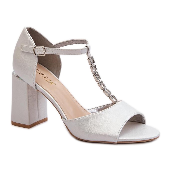 Step in style Sandalias Modelo Aniya 20195 Plata - Pisa con estilo gris