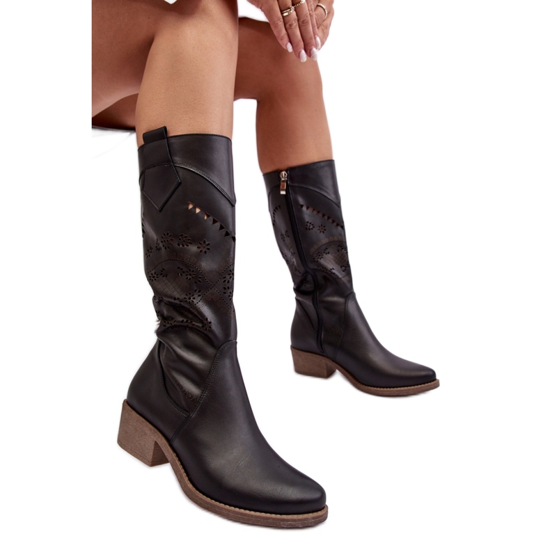 Step in style Botas Modelo Sierra 4043 Negro - Paso con estilo