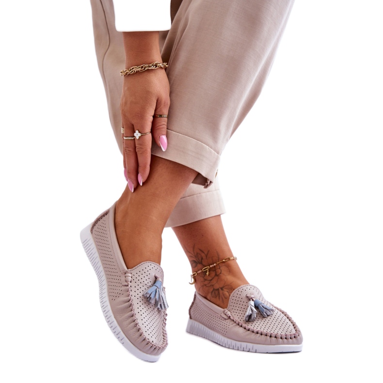 Mocasines Modelo Lanzarot 23PB08-5372 Rosa Claro - Step in style rosado