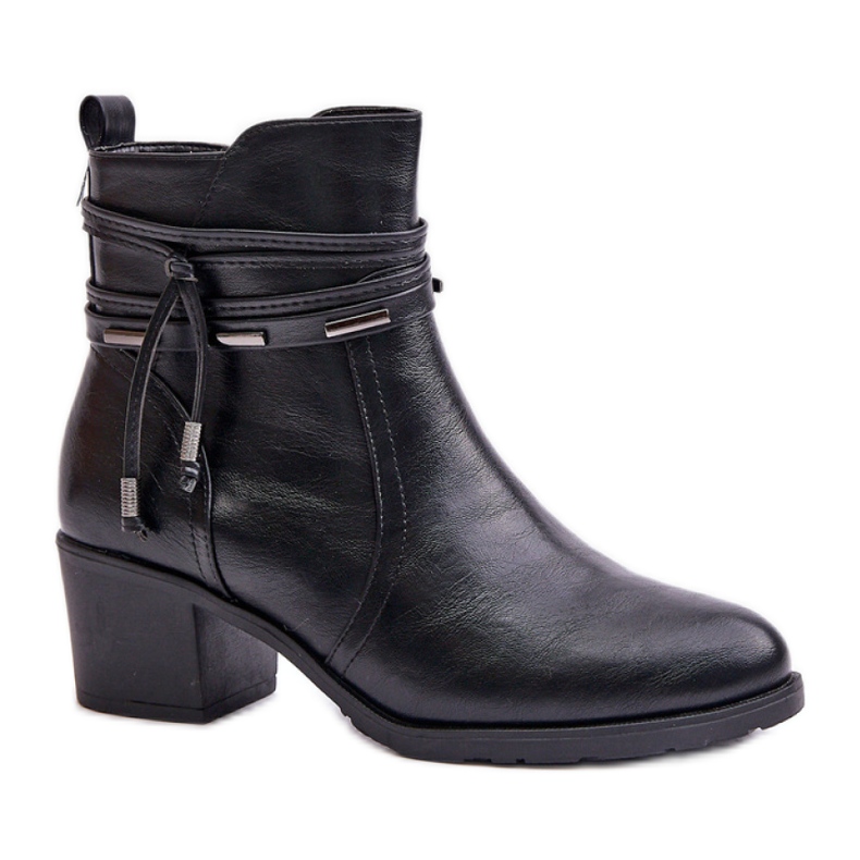 Step in style Botas Modelo Lobina ASA128-37 Negro - Paso con estilo