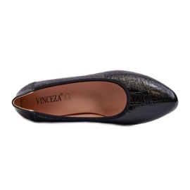 Vinceza Salón de mujer con relieve decorativo Negro
