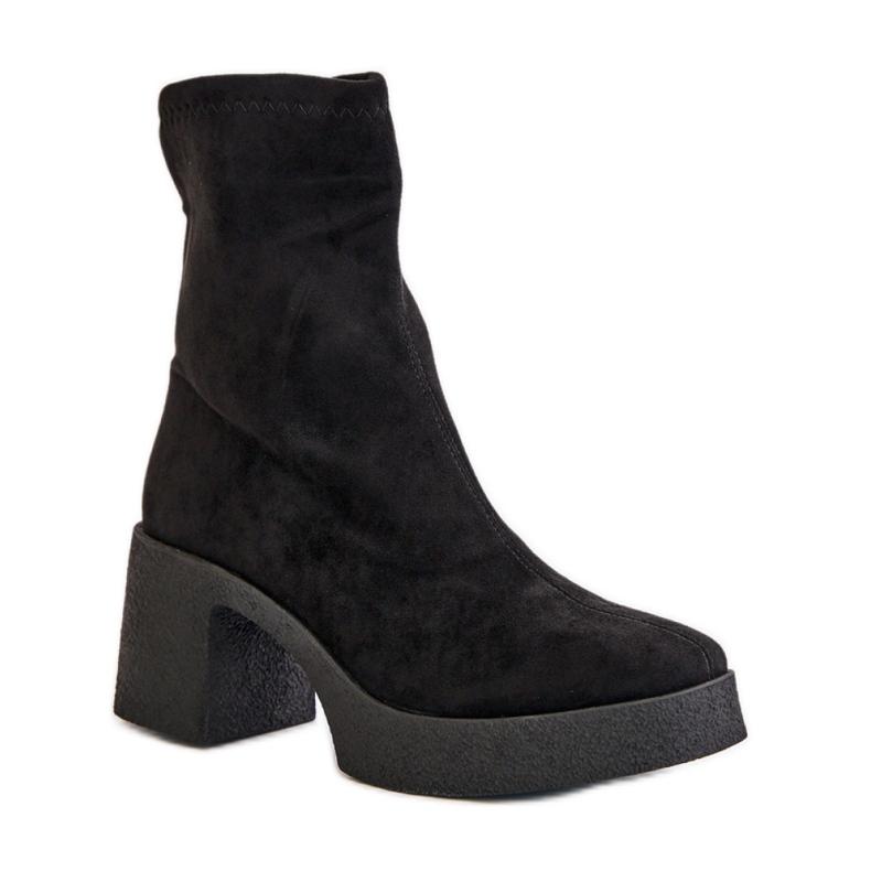 Step in style Botas Modelo S.Barski HY42-739 Negro - Paso con estilo