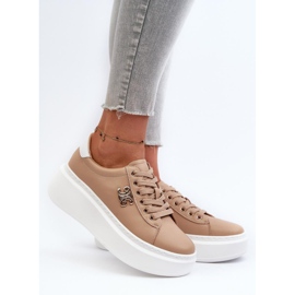 Step in style Zapatillas Deportivas Modelo Pernalia Y138-63 Marrón - Pisa con estilo