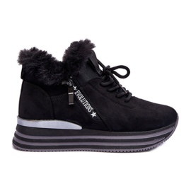 Step in style Zapatillas Deportivas Modelo Jamarie 21-Q99 Negro - Pisa con estilo