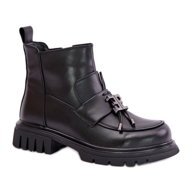 Step in style Botas Modelo Asperra 24BT15-7455 Negro - Paso con estilo